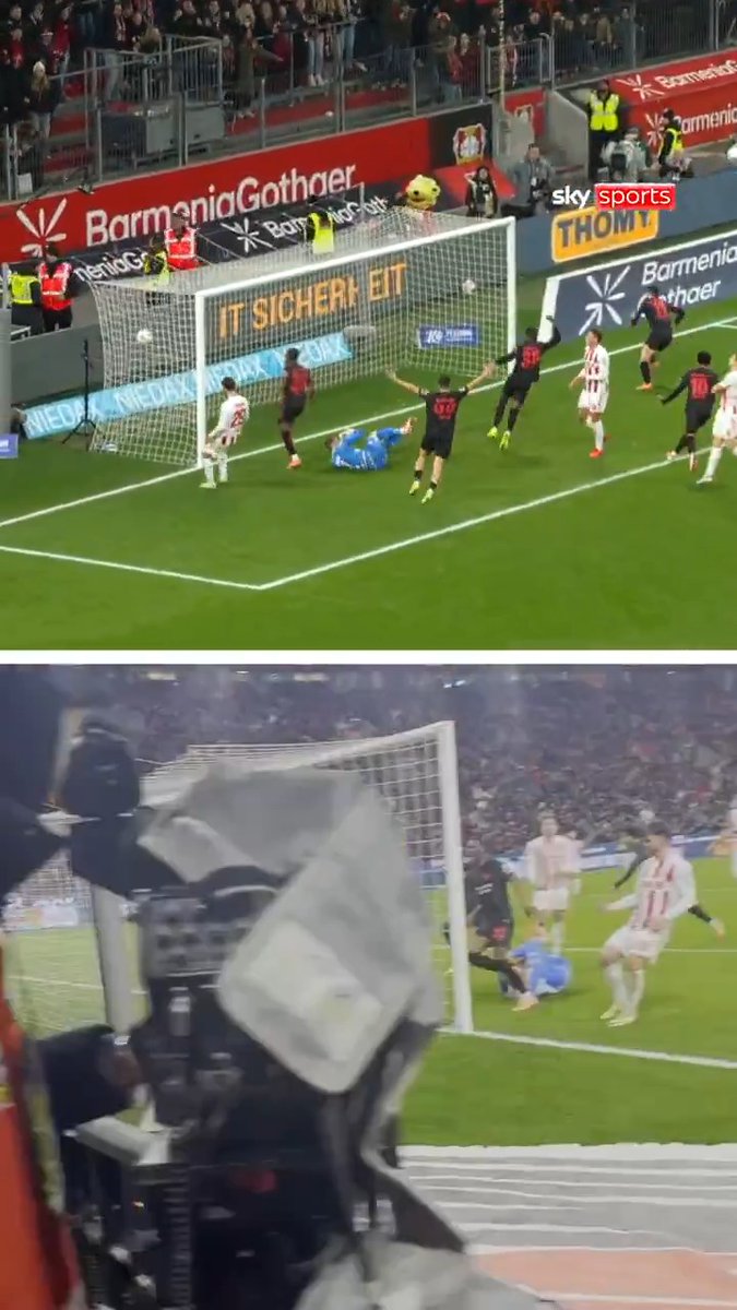 Can we talk about THIS finish from Martin Terrier for Bayer Leverkusen?! 🤯