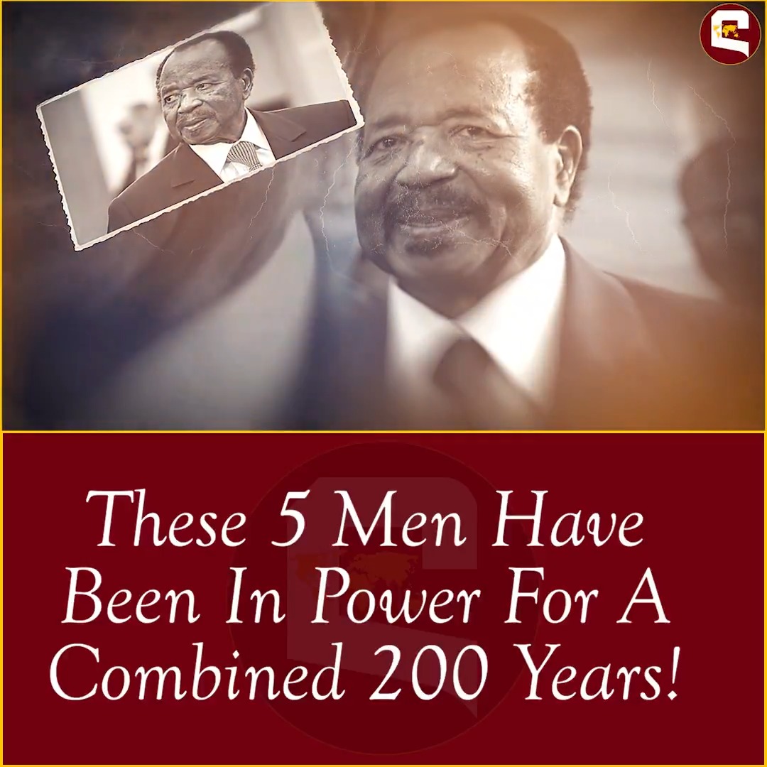 5 men, 200 years of combined rule. Yet, they're still in power and gearing up for future "elections". Long live the presidents!