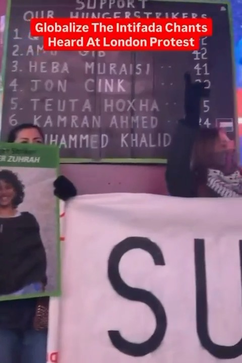 Hours before Jews were attacked at a Chanukah celebration in Sydney 🇦🇺, crowds in London 🇬🇧 were chanting “globalize the intifada”. These are not abstract slogans. The intifada was a campaign of stabbings, shootings, and bombings targeting Jews in cafés, buses, homes, and religious gatherings. When that language is normalized and exported, it doesn’t stay rhetorical. It sets a climate where violence against Jews becomes justified, even celebrated. What happened in Sydney is not disconnected from those words. This is what “globalizing the intifada” looks like.