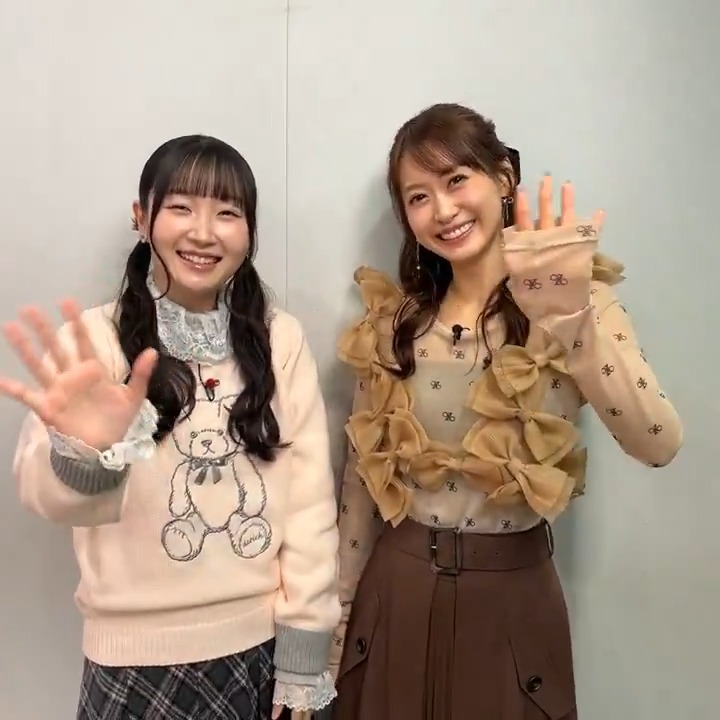 このあと10時から放送開始✨ #声優と夜あそび🥂 リアタイでコメントしながら 見たい人は今すぐアベマへGO‼️ #芹澤長縄と夜あそび 💛 見逃しても1週間は無料配信📣 #芹澤優 #長縄まりあ 芹澤優(i☆Ris)