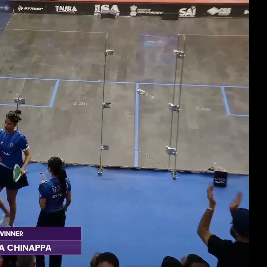 WINNING START FOR TEAM INDIA IN FINALS 💥 🇮🇳 INDIA 1-0 HONG KONG 🇭🇰 Joshna Chinappa beats Ka Yi Lee 3-1 in the opening contest of Squash World Cup Final 2025! 💪