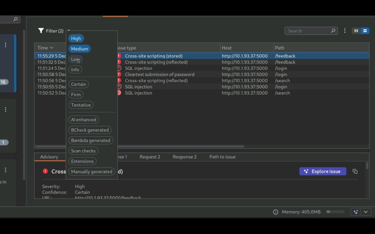 Bug Bounty reports are one thing, but full penetration test reports are a different beast entirely. In this demo, we fed multiple findings to ReportLM with a detailed prompt for: 🟧 Executive summary 🟧 Technical evidence 🟧 Severity 🟧 Clear remediation guidance The result? Flawless enterprise grade reports in seconds 😌