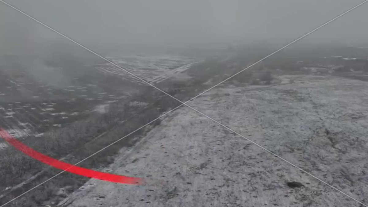 The 7th Air Assault Corps has released footage showing the annihilation of a Russian column that was advancing toward Hryshyne on the Pokrovsk axis on December 10.