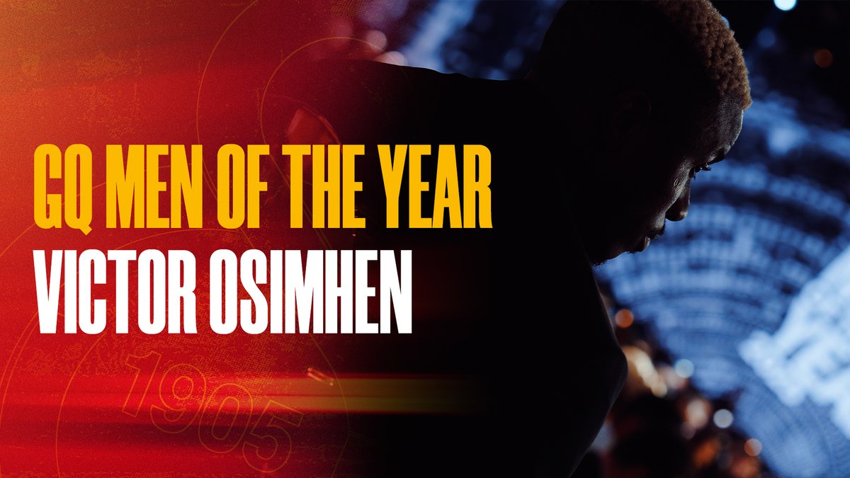🎥 GQ Men Of The Year | Victor Osimhen 🌟 Oyuncumuz Victor Osimhen’in “Yılın Spor İnsanı” seçildiği GQ Ödül Töreni’nden en özel anlar Galatasaray YouTube Kanalı ve GSPlus’ta YAYINDA! ✅ İzlemek için 👉
