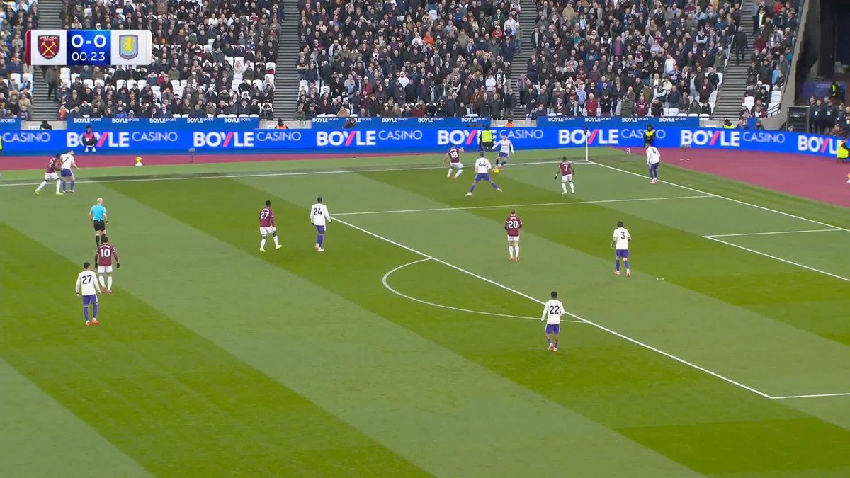 Mateus Fernandes gives West Ham the lead inside 30 seconds! 🤯