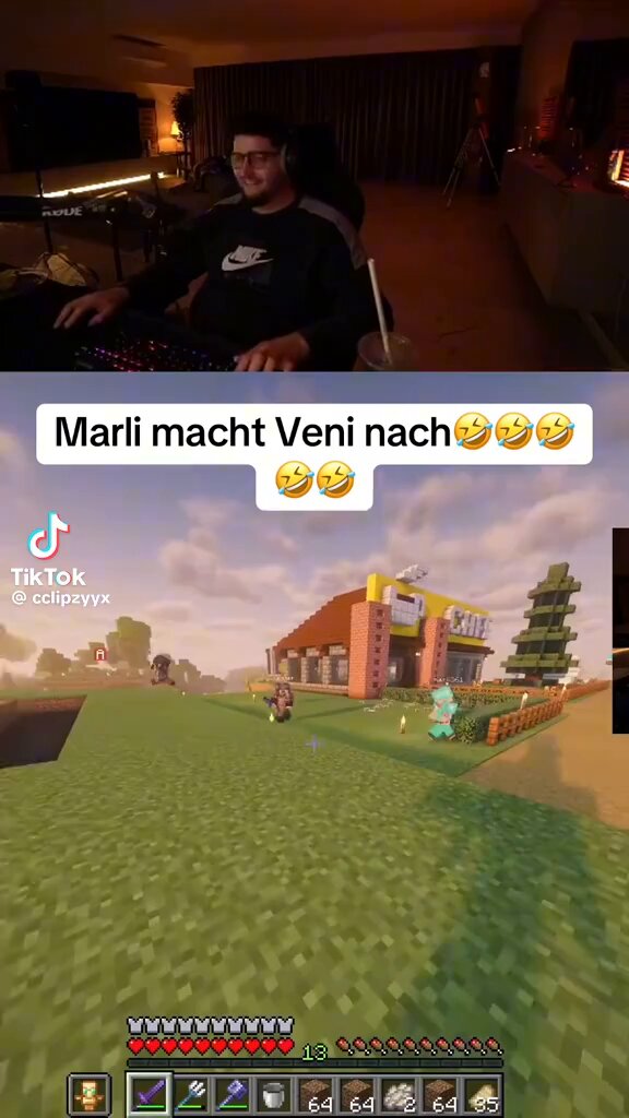 Marli ahmt Veni nach: