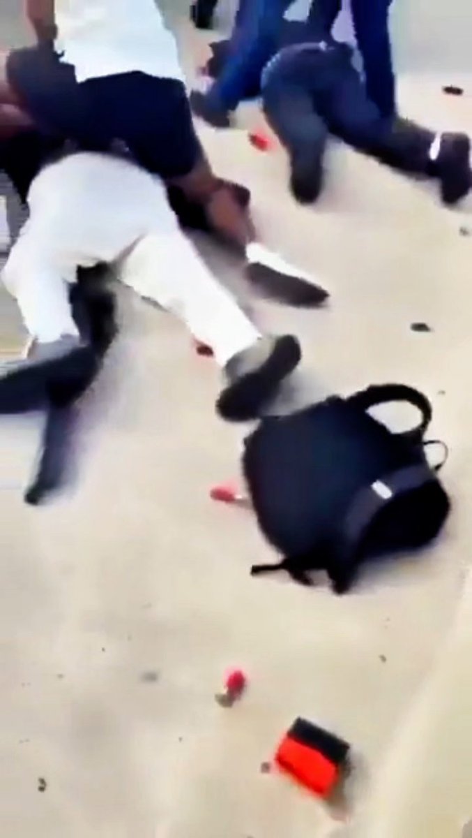 New video shows bystanders kicking one of the Bondi Beach shooters as Australian law enforcement rushes in to make arrests.