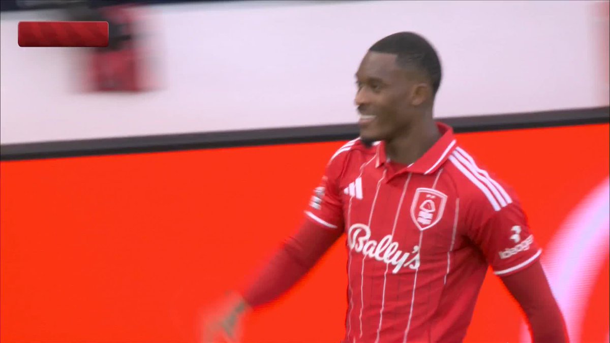A moment to forget for Archie Gray and Vicario 🫣 Ibrahim Sangaré brilliantly dispossesses him and plays it to Callum Hudson-Odoi to tap in and give Forest the lead!