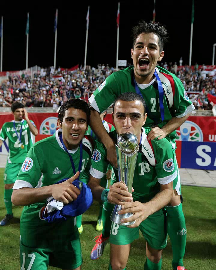نستعيد معكم ذكريات رائعة عندما توج المنتخب العراقي 🇮🇶 ببطولة #كأس_آسيا_تحت_23_عامًا في 2013 😍🏆