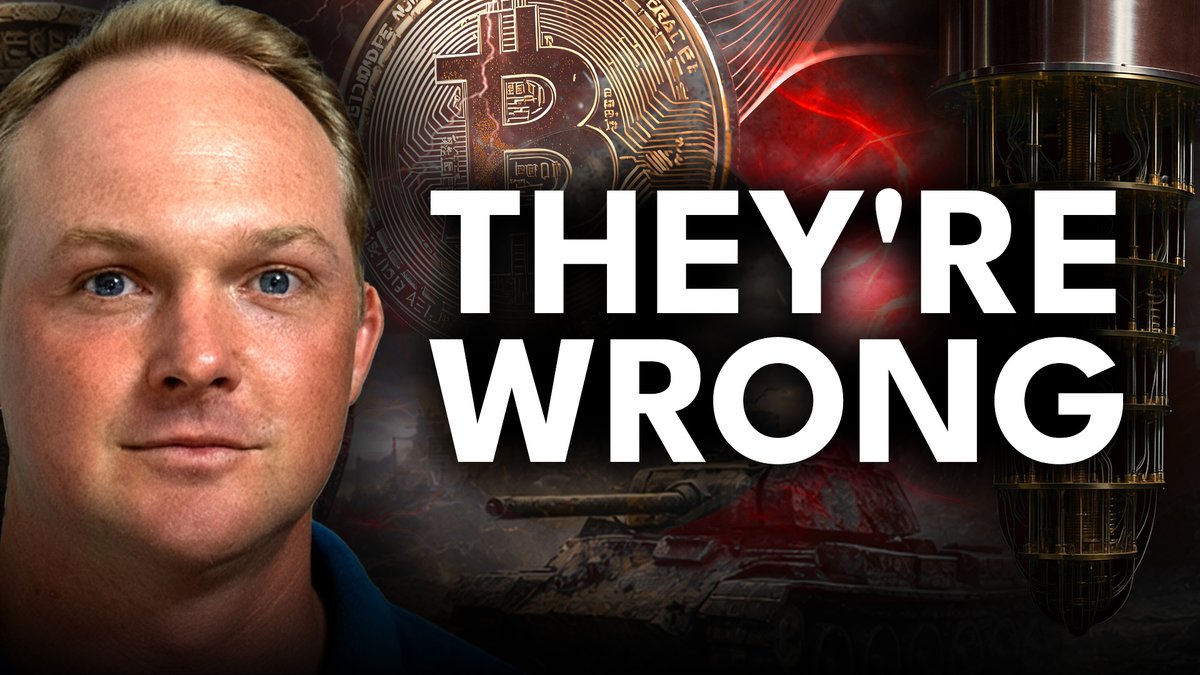 Everyone's panicking about quantum computing killing bitcoin. But they're ignoring what just got released. @martybent explains.