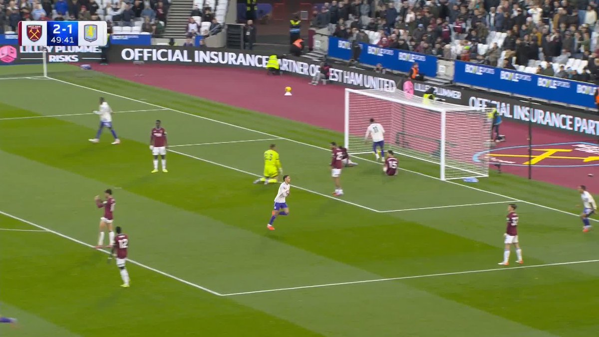 A composed touch and finish from Morgan Rogers to put Aston Villa level again! ⚖️