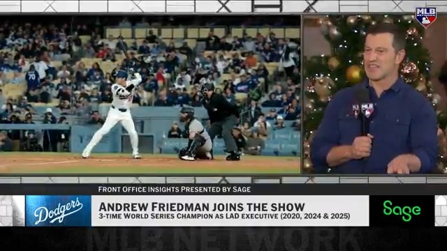 “I did Game 4 of the NLCS. Ohtani hits the three home runs and 10 strikeouts. I didn't work for six weeks [after that]! How can you work after a game like that?” - Ron Darling 😂 Andrew Friedman discusses Shohei Ohtani's all-around brilliance. MLB Network + Sage USA