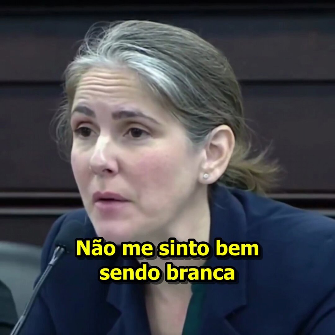 🇺🇸🇧🇷 Representante estadual esquerdista do Kentucky, Sarah Stalker, diz que não se sente bem sendo branca. Esse vídeo pegou milhares de visualizações no exterior.