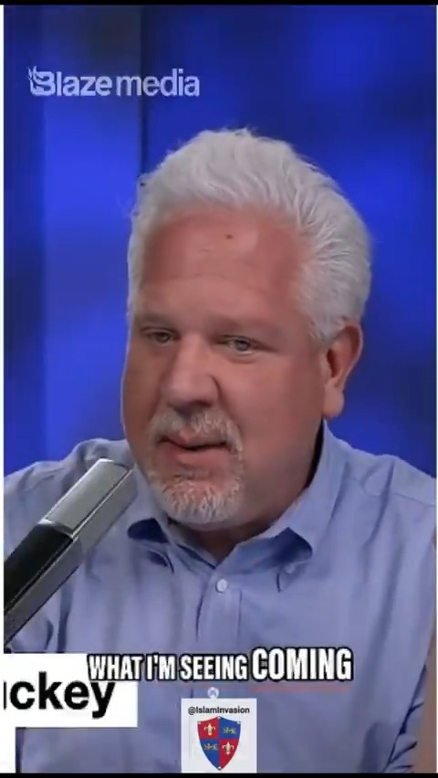 “We’re now entering the time of suicide” Allie Beth Stuckey with Glenn Beck: The church of England has just raised the Islamic flag over the church!! When they realize that this was a dire mistake, it will be too late!