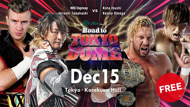 7 years ago today, Golden☆Lovers wrestled Will Ospreay & Hiroshi Tanahashi in an IWGP/NEVER titles preview tag before WK13! Such an incredible match featuring Ospreay's unforgettable Springboard Hurricanrana counter on Ibushi. Rated ⭐️⭐️⭐️⭐️⭐️ by WON.
