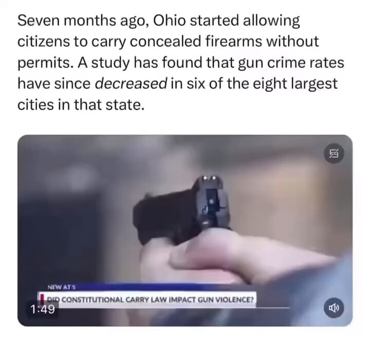 An armed society is a polite society