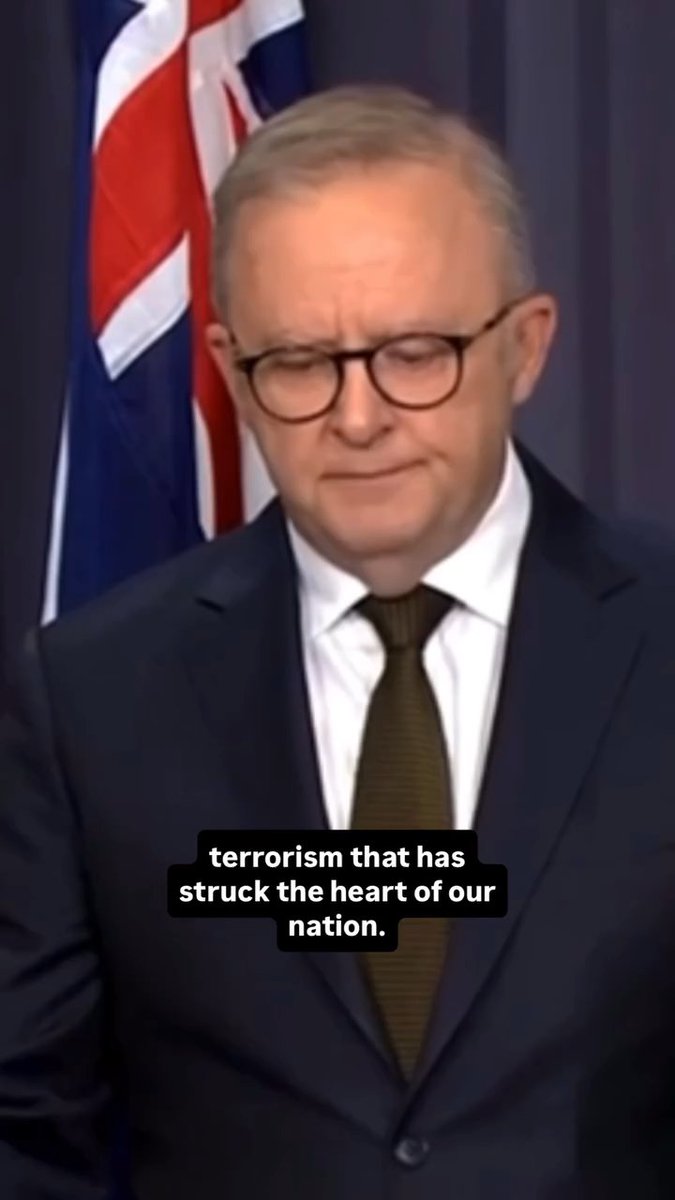 “This was a targeted attack against Jewish Australians on the first day of Chanukah.” Listen to Australian Prime Minister Anthony Albanese condemning today’s antisemitic shooting at Bondi Beach.