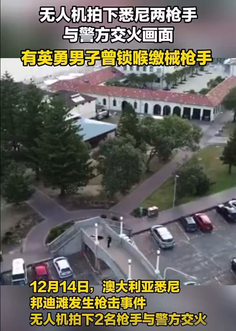 2025年12月14日傍晚，澳大利亚悉尼著名的邦迪海滩（Bondi Beach）发生一起大规模枪击事件，当时现场正在举行犹太教光明节（Hanukkah）的第一天庆祝活动，数百至上千人聚集在海滩附近的阿彻公园（Archer Park）。 根据澳大利亚警方和新南威尔士州当局的最新确认： 死亡人数至少12人（包括一名枪手）。 受伤人数：29人（包括两名警察），多人伤势严重，已送往医院救治。 两名身穿黑衣的枪手参与袭击，其中一人被警方或现场人员击毙，另一人重伤被捕。警方正在调查是否涉及第三名嫌疑人。 警方正式宣布这是一起针对犹太社区的恐怖袭击，动机涉及反犹主义。以色列总统赫尔佐格等国际人士强烈谴责，称其为“残忍的反犹恐怖袭击”。 现场发现简易爆炸装置，已由拆弹小组处理。有一名英勇路人徒手扑倒并缴械一名枪手。事件是澳大利亚自1996年波特阿瑟大屠杀以来最严重的枪击案。 事件发生后，邦迪海滩区域被封锁，警方呼吁民众避开现场。澳大利亚总理阿尔巴尼斯形容事件“令人震惊和痛心”。调查仍在进行中。