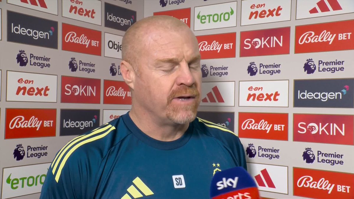 "The lads were outstanding from start to finish" 💪 Sean Dyche reflects on his Nottingham Forest side's performance in their convincing 3-0 victory over Spurs