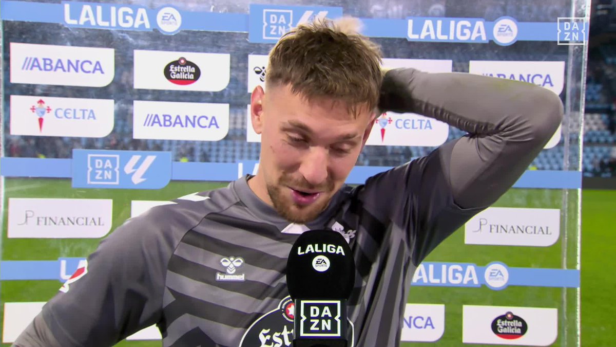Ionut Radu, un tipo enamorado de Vigo y del Celta ❤️ "Es una sensación única disfrutar una victoria con nuestro público. Es un estadio increíble" #LALIGAenDAZN ⚽