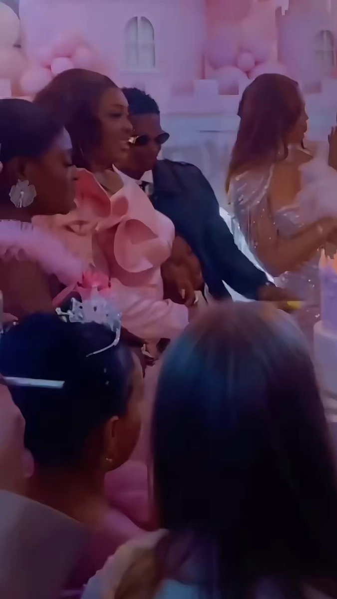 Wizkid &amp; Jada p making sure Morayo has a memorable beautiful 1st birthday ever ❤️