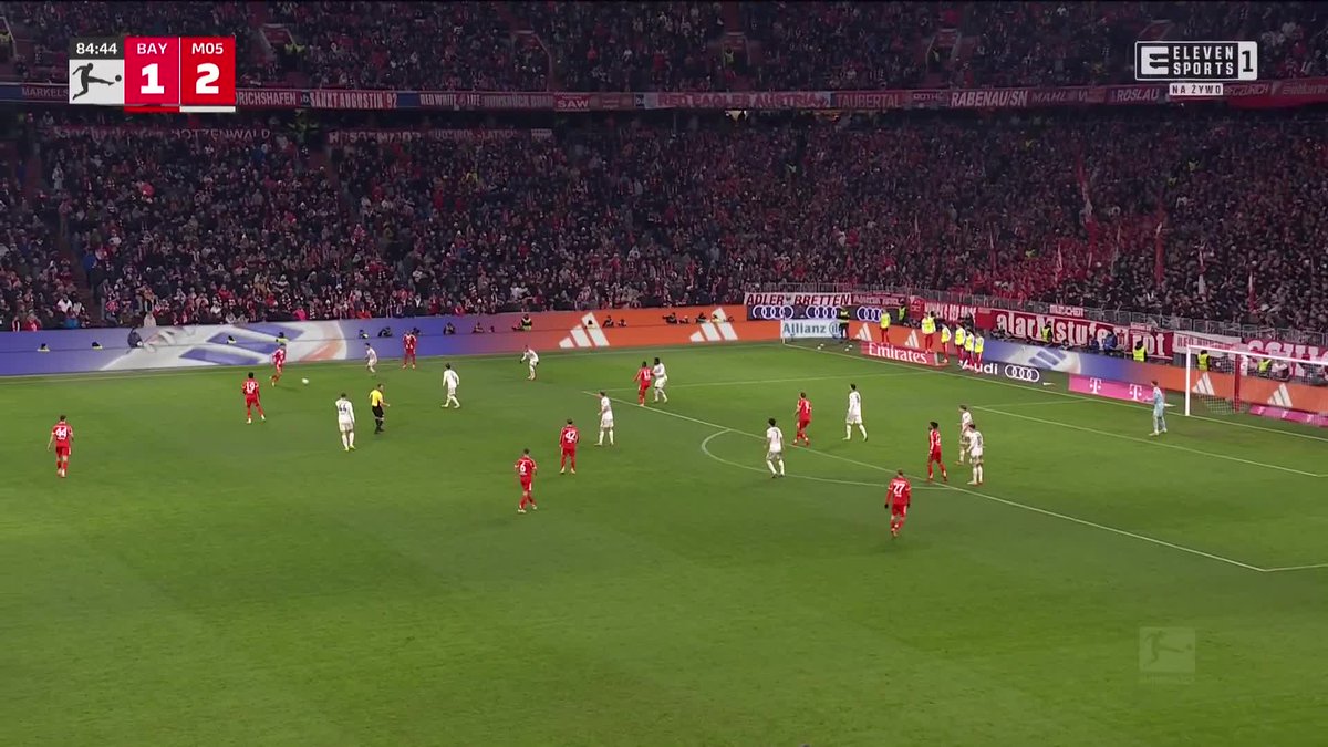 😱⚠️ POTULSKI FAULUJE KANE’A W POLU KARNYM! Chwilę później Anglik pewnie wykorzystuje rzut karny i wyrównuje stan meczu ⚽🎯 Co za spotkanie w Monachium! 🔥🔥 🇩🇪 #BundesTAK