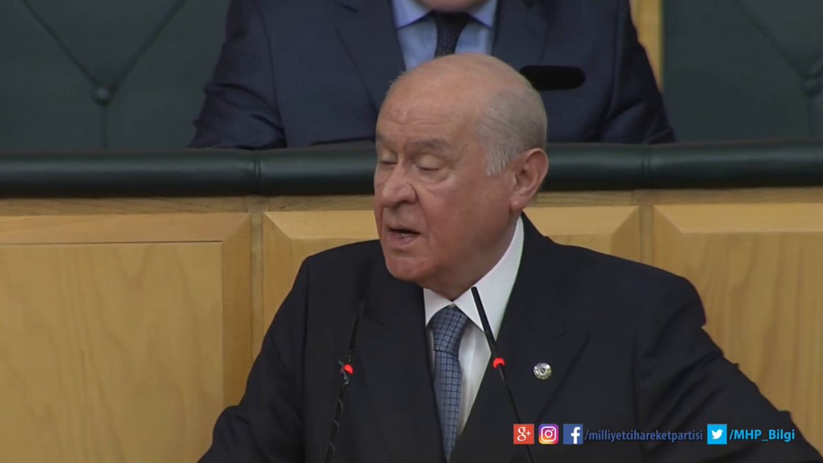 Bize kimse milliyetçilik öğretemez. Onlar giderken biz dönüyorduk. Türk milliyetçilerinin partisi Milliyetçi Hareket Partisi’dir. Zafer Partisi ve İyi Parti gibi geçici partiler ancak avucunu yalar.