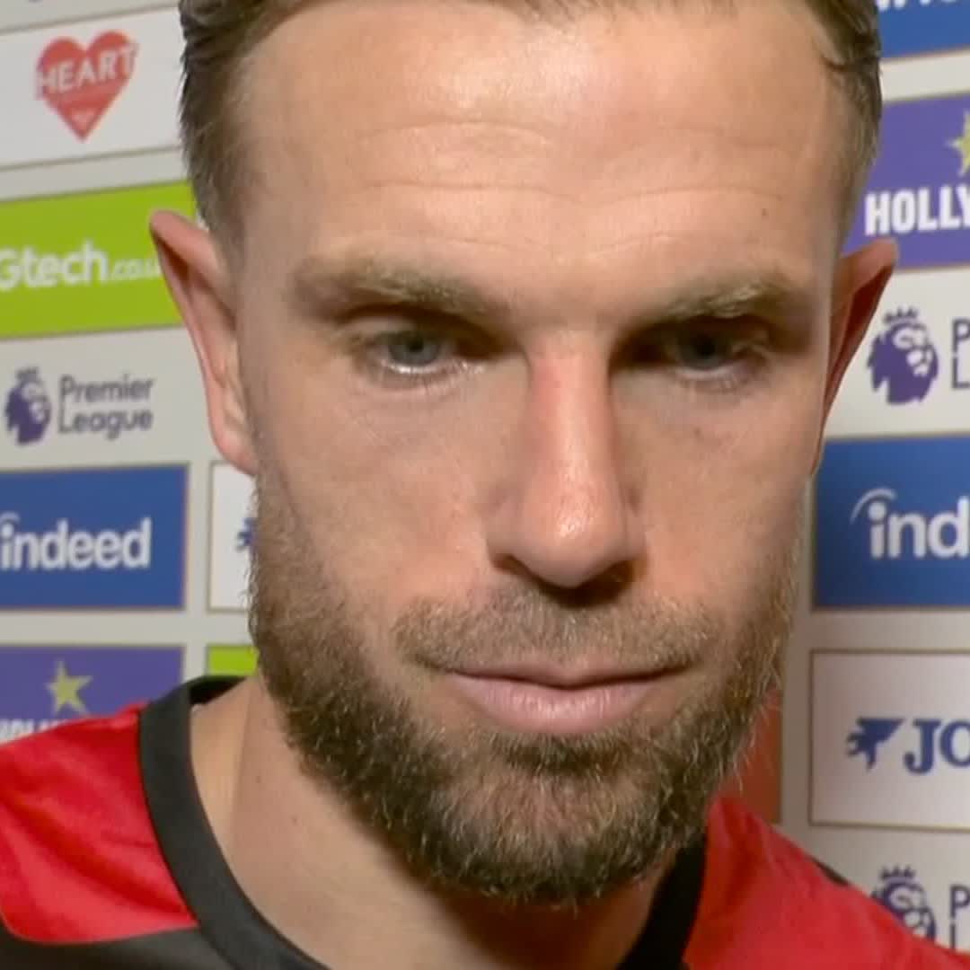 "We'll never forget him." Jordan Henderson speaks about his celebration paying tribute to Diogo Jota ❤️