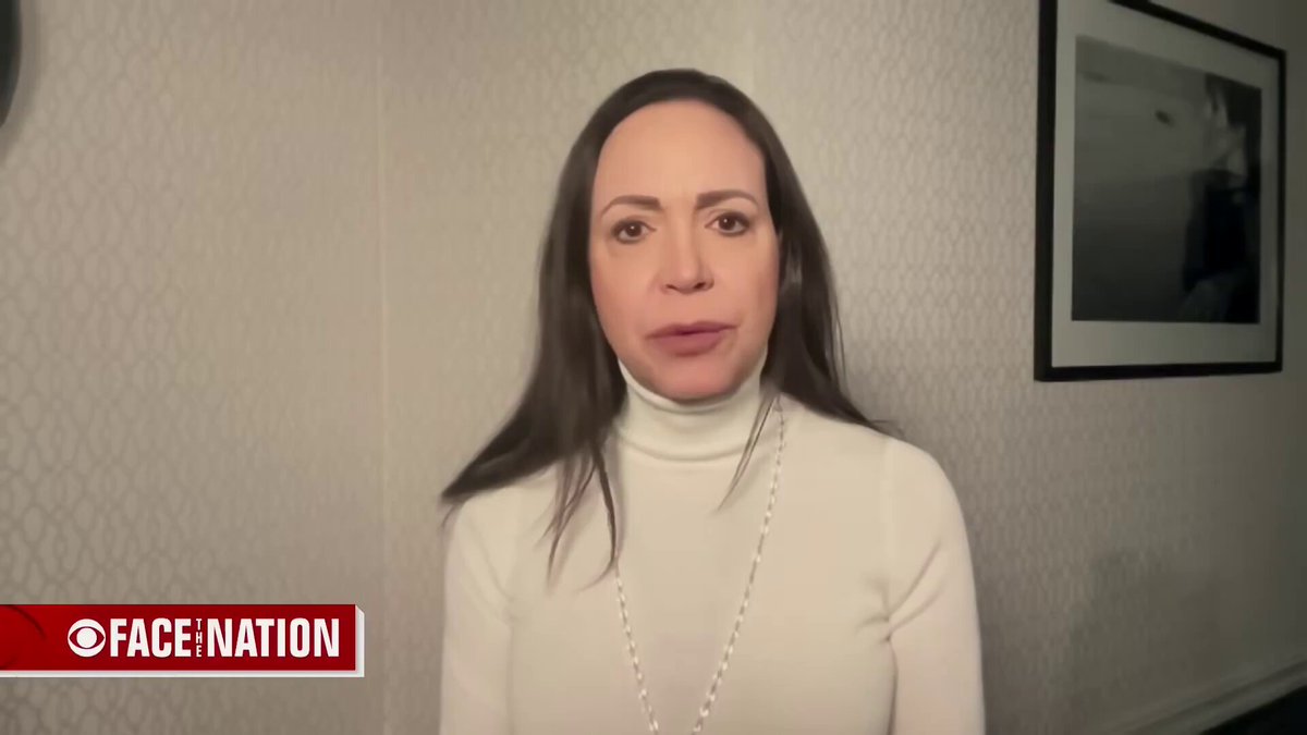 🇻🇪 Psyop Sunday Continues. Venezuelan Opposition Leader María Corina Machado: We are facing not a conventional dictatorship. This is a very complex criminal structure that has turned Venezuela into a safe haven of international crime and terrorist activities, starting with Russia, Iran, Cuba, Hezbollah, Hamas, the Colombian guerrilla, and drug cartels operating freely and directed in partnership with Maduro and his regime.