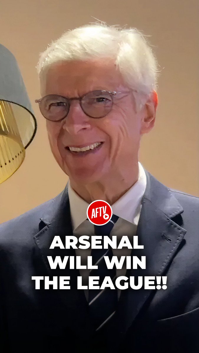 We have to win the Premier League, so we can see Arsène Wenger back at the Emirates one more time! 😤 #Interview #Arsenal #Wenger