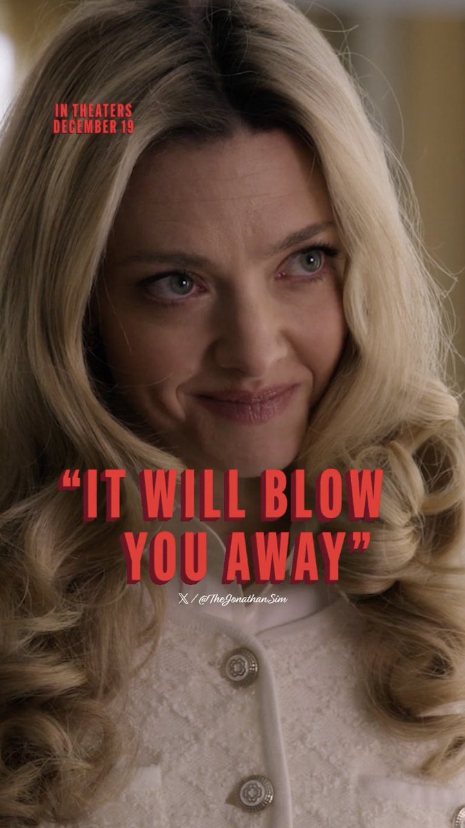 Your newest obsession is almost here. The Housemaid is in theaters December 19. Get tickets now: