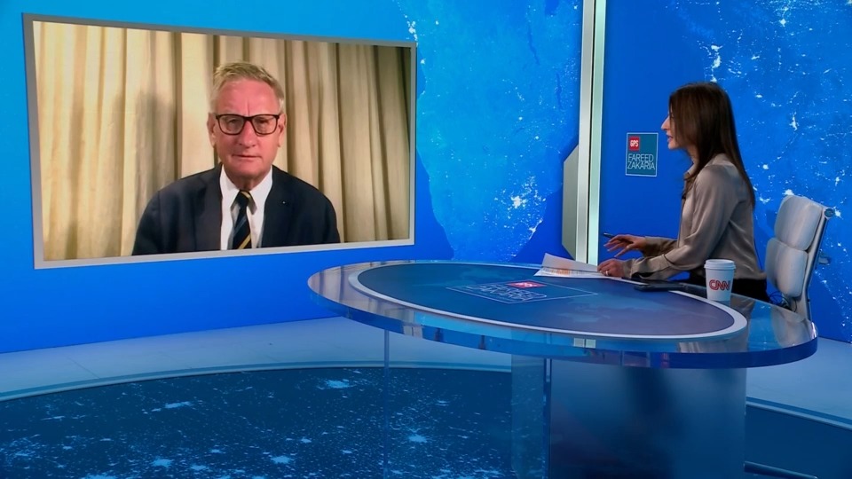 “Bizarre.” That’s how former Swedish PM Carl Bildt described the Trump administration’s new National Security Strategy, a document laying out America's foreign policy goals that is strikingly harsh on Europe and light on criticism of Moscow. Guest anchor Bianna Golodryga spoke with him about what it means for the future of the transatlantic alliance:
