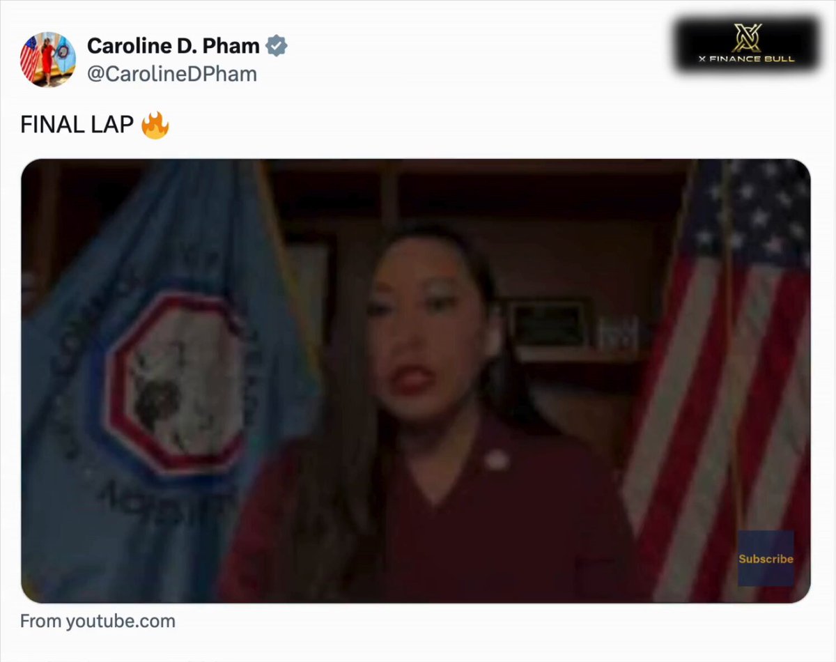 🚨You’re watching a trillion-dollar $XRP catalyst get wired into U.S. finance and most haven’t realized it yet. Caroline D. Pham is the most obvious weapon for America and Ripple to unlock a new financial era and turn the U.S. into the crypto capital of the world. Thread 🧵👇