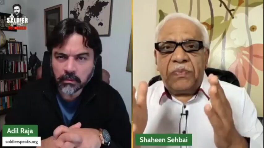 پوری ISI پوری MI اور ملٹری کورٹس ایک ہی شخص کے پیچھے پڑے ہوۓ ہیں اور ہر دوسرے دن ان کے بندے مر رہے ہیں اور پھر شہیدوں کے پیچھے چھپتے ہیں جب تم اپنا کام نہیں کرو گے تو تمہارے لوگ شہید ہوں گے ان کی حالت یہ ہو گئی ہے کہ ایک ریٹویٹ کرنے پر بندے کو اٹھا رہے ہیں شاہین سیبہائی