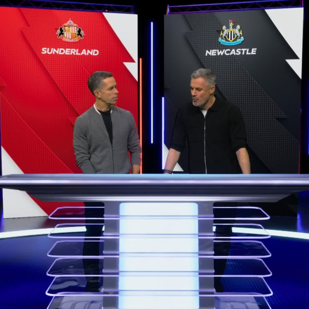 "There was a real fear of losing from Newcastle!" Jamie Carragher says that the Wear-Tyne derby had a real 'throwback' feel ⚔️