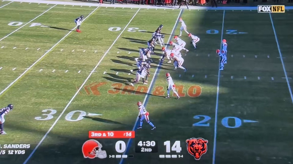 All we’ll hear about this week is Shedeur Sanders deep completion in the first half, but a full and complete narrative is important. Sanders first half numbers vs. Bears: • 4 completions • 10 attempts • 40% completion percentage • 54 yards • 0 TD • 0 INT • 2 sacks