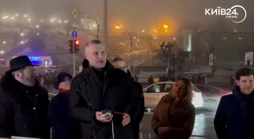🇺🇦 Mayor Klitschko tried to light the Hanukkiah in Kiev, but something went wrong. They’re already blaming Russia