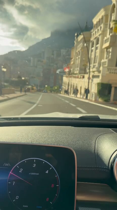 Taking a little drive in a little town in Europe. Happy Saturday, I mean Sunday.