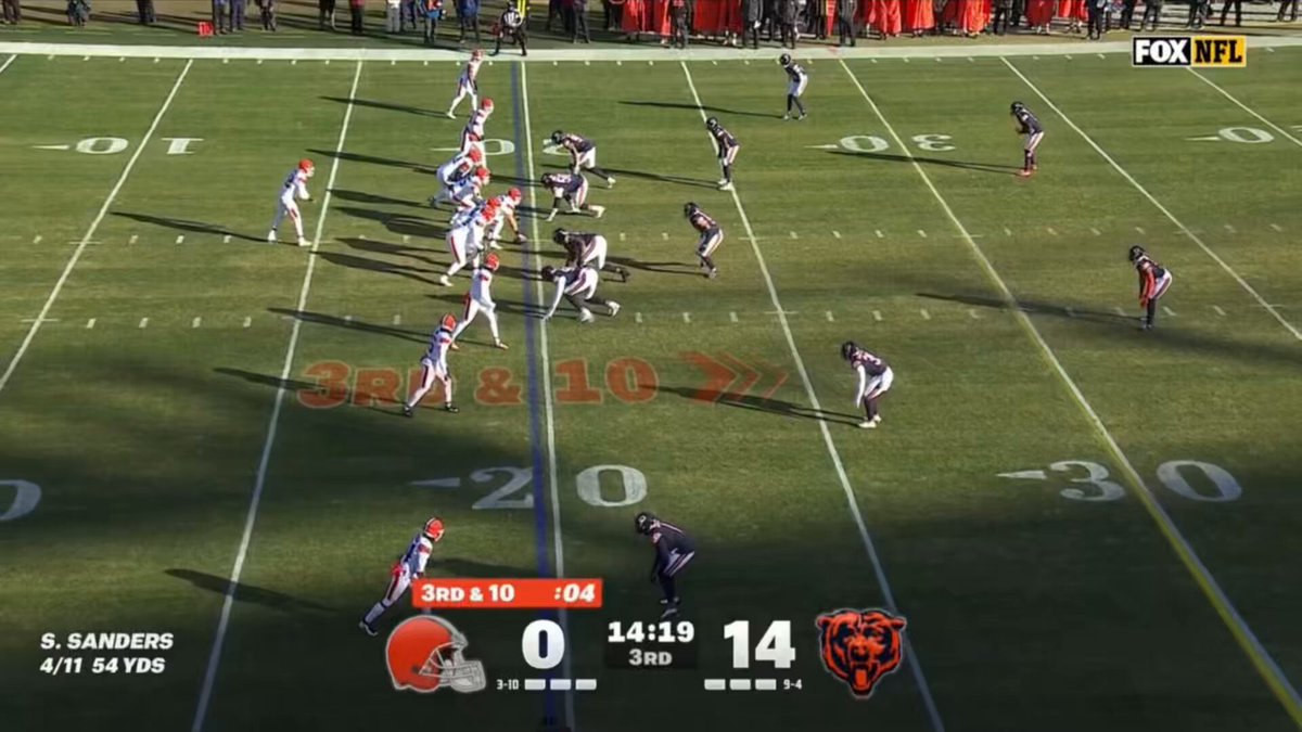 Shedeur Sanders had Isaiah Bond. Heaved it up, he was open, missed him. Browns punt for the 6th time today 💔
