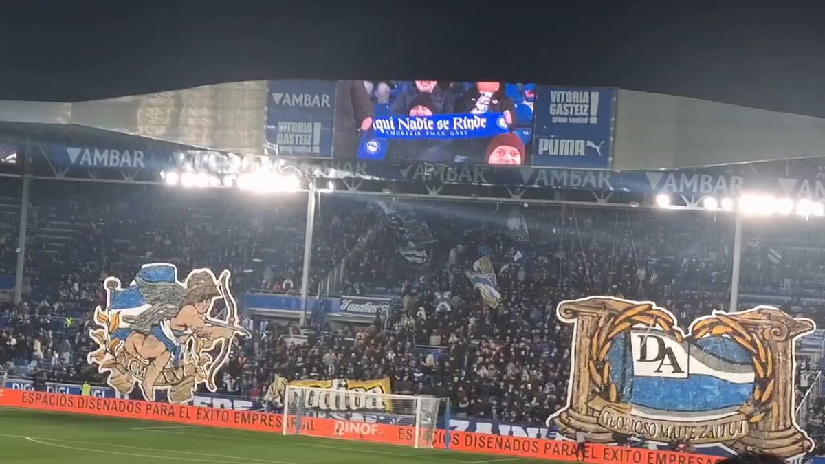 MENDIZORROZA LLENO Música de Robe + TIFAZO de Iraultza 1921 + El once albiazul 1️⃣1️⃣💙 SOLO TE PIDO UNA COSA: Que nadie fastidie la fiesta... POR FAVOR