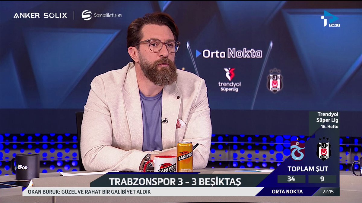 Erman Özgür: “Savunmak ile geri yaslanmak arasındaki fark şudur: İyi savunursun ama bu kadar geriye yaslanırsan bu düzeyde takımlardan gol yememen mümkün değil. Koskoca Beşiktaş takımı, 10 kişi kaldı diye oyunu böyle oynamaz, bu kadar da geriye yaslanmaz”