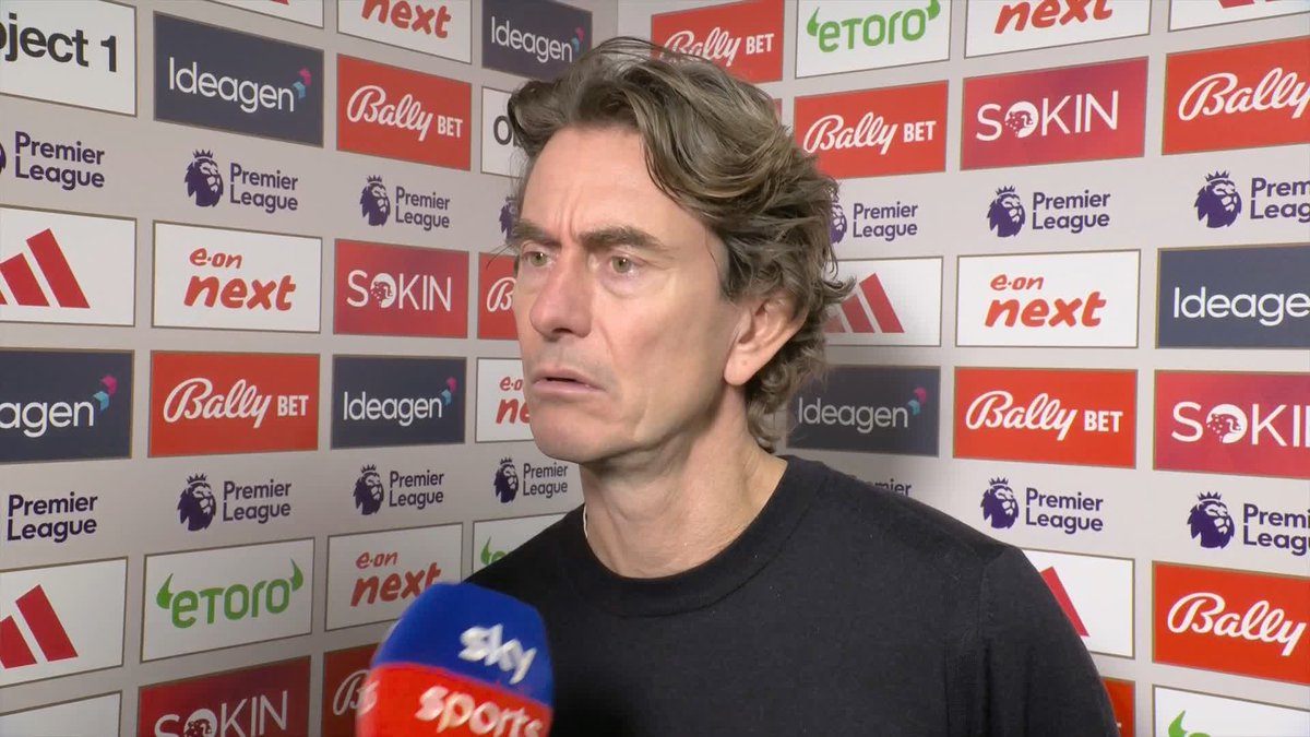 "Two different situations, you can't even compare them" 🗣️ Thomas Frank dismisses comparisons between Vicario’s first conceded goal with the one he gave away against Fulham to Harry Wilson ❌