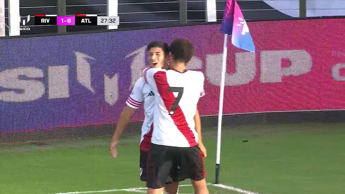 🤯🇦🇷 GOLAZO DE BRUNO CABRAL Y RIVER YA GANA LA FINAL DE LA MESSI CUP. Este chico es cosa seria. 😮‍💨