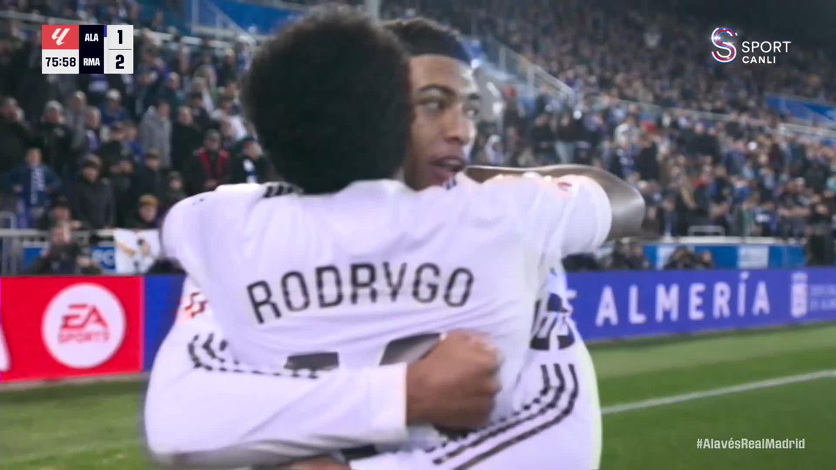 Vini’nin servisi. Rodrygo’nun golü. Xabi, rahat bir nefes aldı…