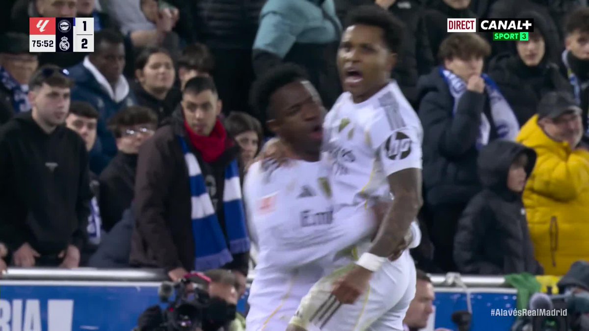 #LaLiga 🇪🇦 : Rodrygo redonne l'avantage aux Merengues après un fabuleux travail de Vinicius 🔥