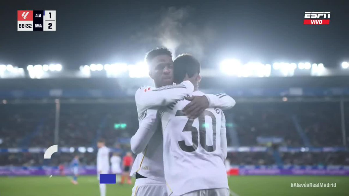 🇦🇷🌟 Franco Mastantuono volvió a sumar minutos con Real Madrid después más de un mes sin jugar.