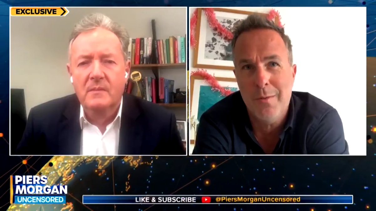 "We shouldn't react to the small minority that are utter scumbags." Michael Vaughan speaks to Piers Morgan from Sydney about the attack at Bondi Beach. Watch the full interview👇 📺 Piers Morgan | Michael Vaughan