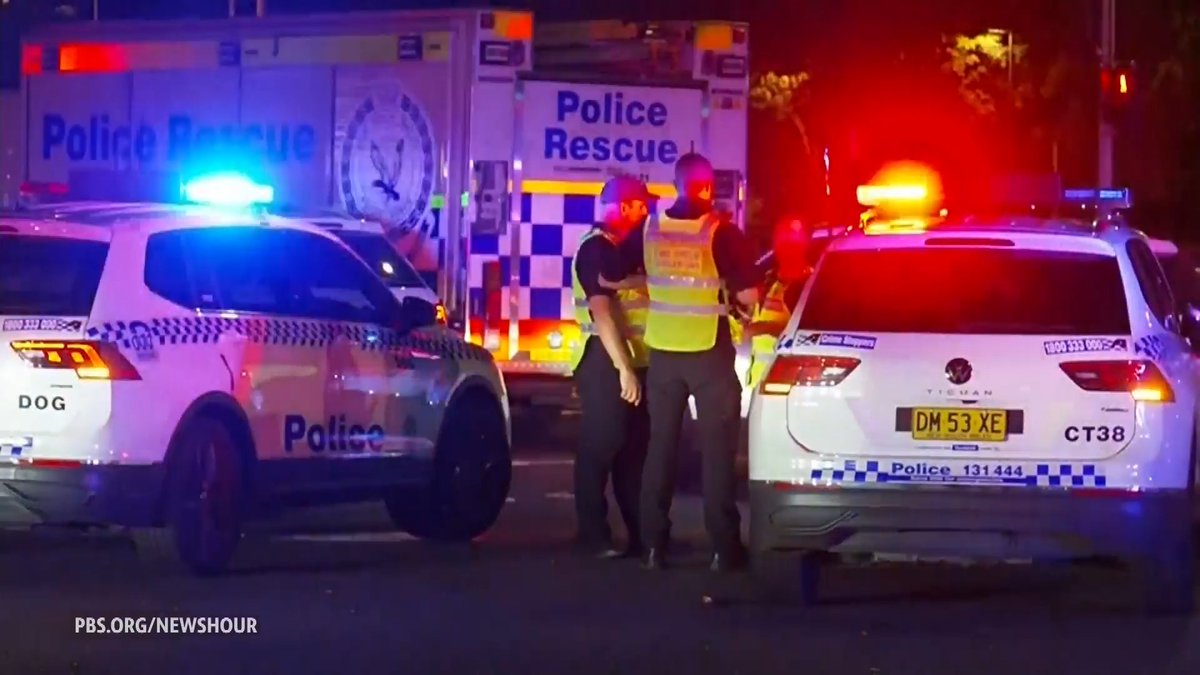 Two gunmen opened fire Sunday evening on a Hanukkah celebration at Sydney’s iconic Bondi Beach, sending crowds fleeing for safety. At least 16 people are dead, including one alleged gunman and a 12-year-old child, and 38 others were wounded. Ali Rogin sat down with Amy Spitalnick, CEO of the nonprofit Jewish Council for Public Affairs, for more.