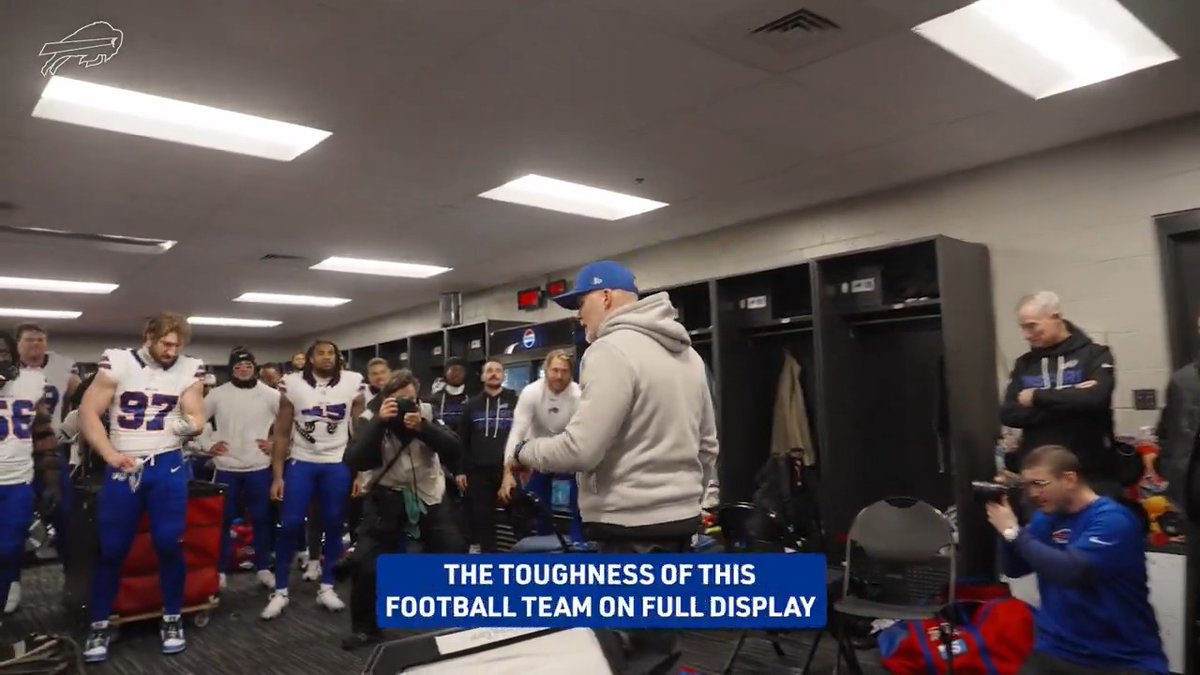 "The toughness of this football team on full display, man. THAT'S BUFFALO BILLS FOOTBALL!" 😤 Caesars Sportsbook | #BillsMafia