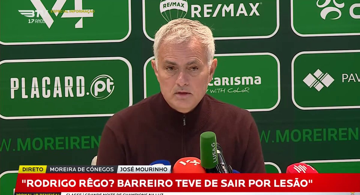 «Se está no banco um ala daqueles que corre, morde e marca, saíamos daqui com um resultado diferente.» José Mourinho quer claramente um extremo.